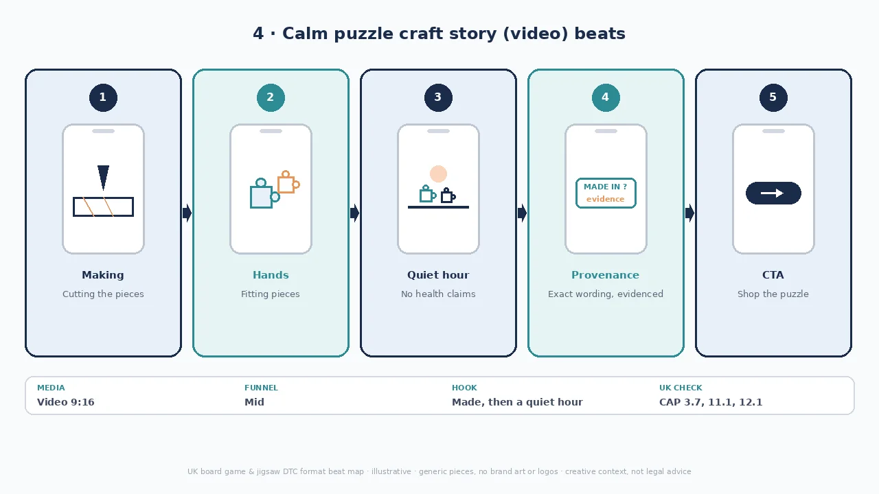 Puzzle craft diagram